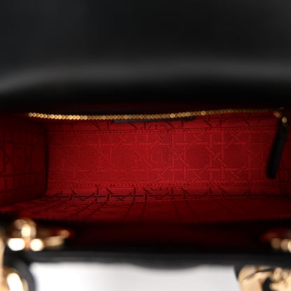 Christian Dior Lambskin Cannage Small My ABCDior Lady Dior Black 5 of 9