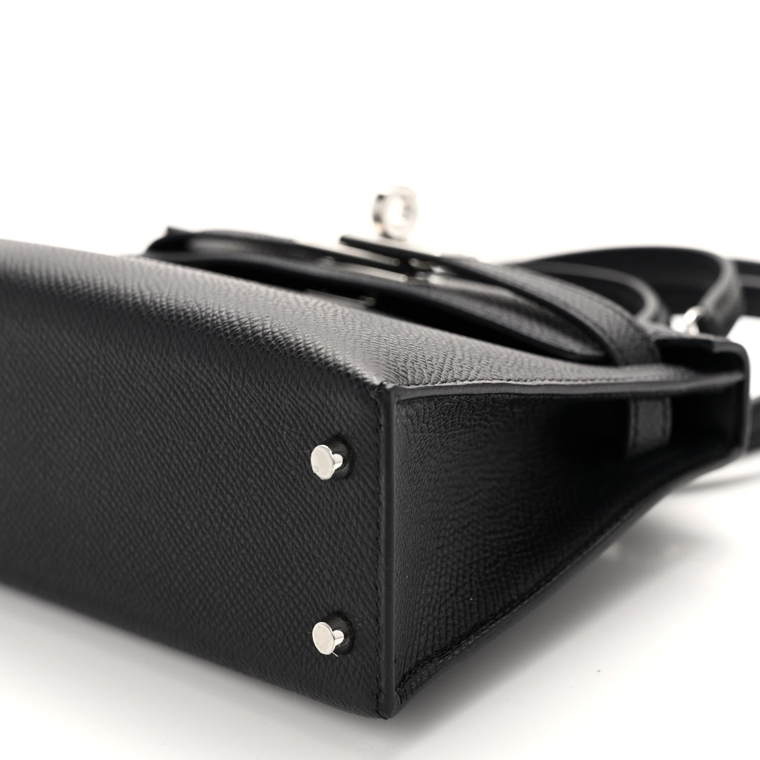 Hermes Epsom Mini Kelly Sellier 20 Black 10 of 12