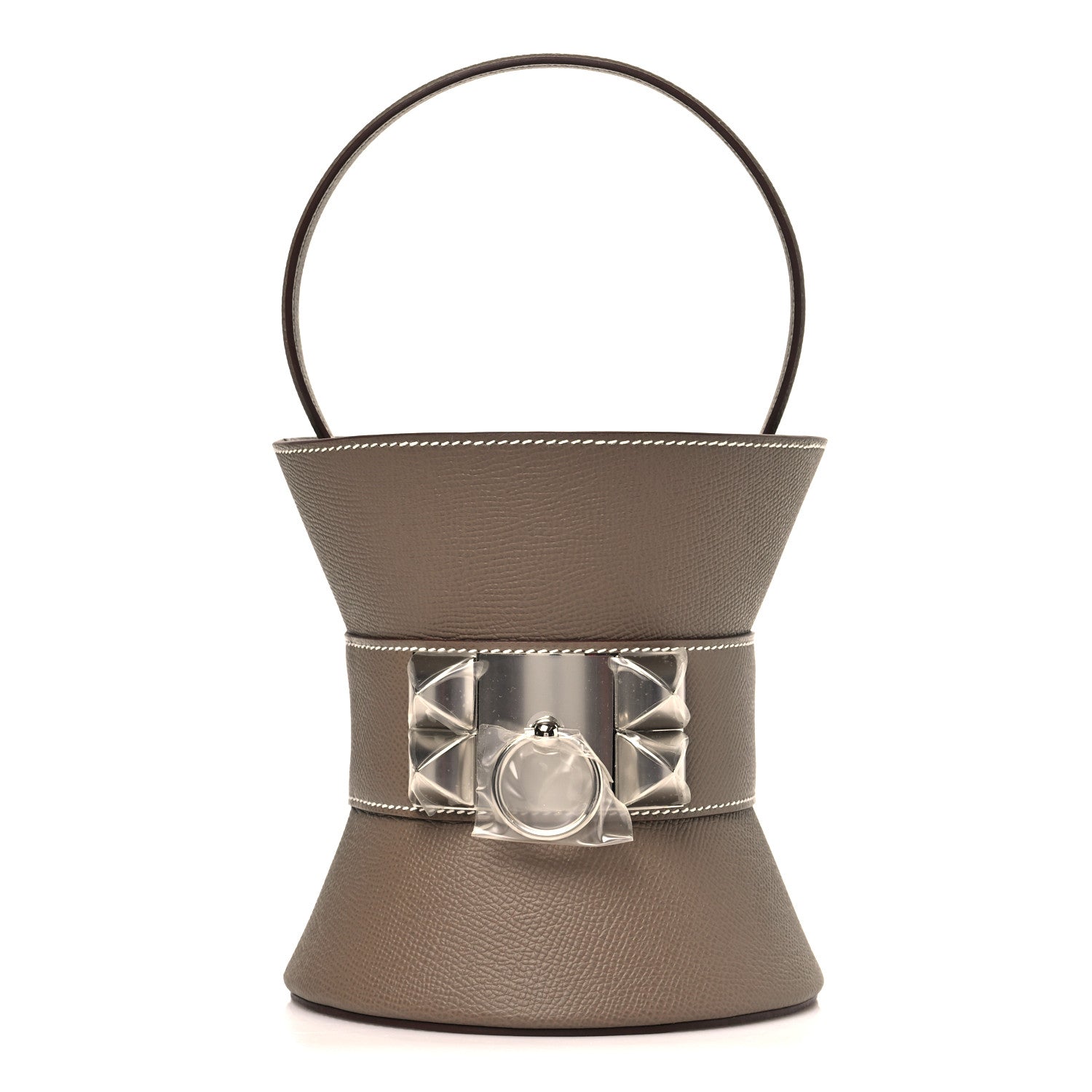 Hermes Epsom Mini Medor Bag Etoupe 1 of 11