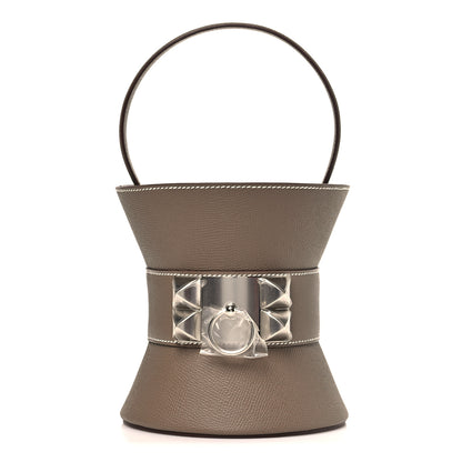 Hermes Epsom Mini Medor Bag Etoupe 1 of 11