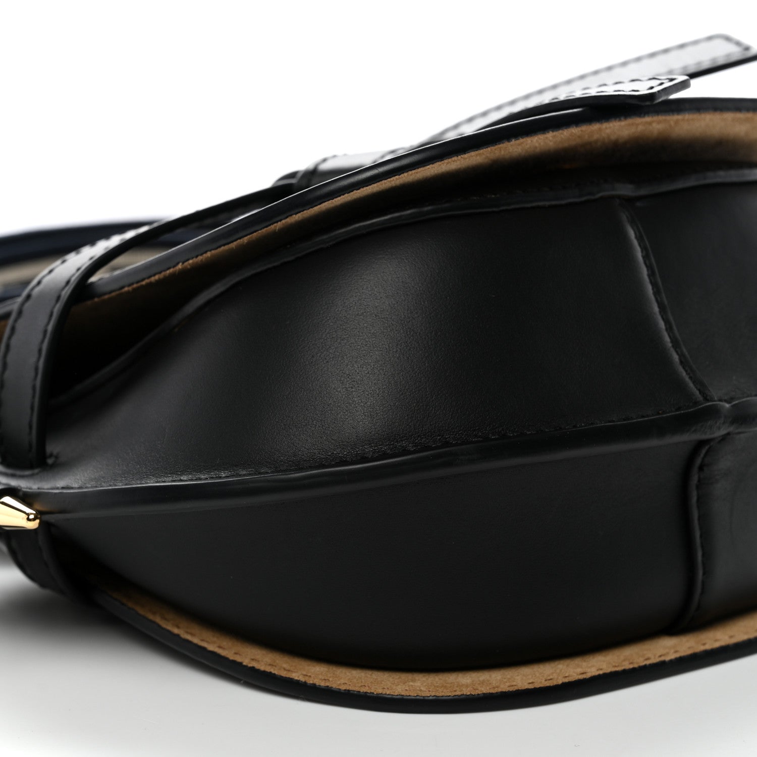 Loewe Calfskin Jacquard Mini Gate Dual Bag Black 8 of 9