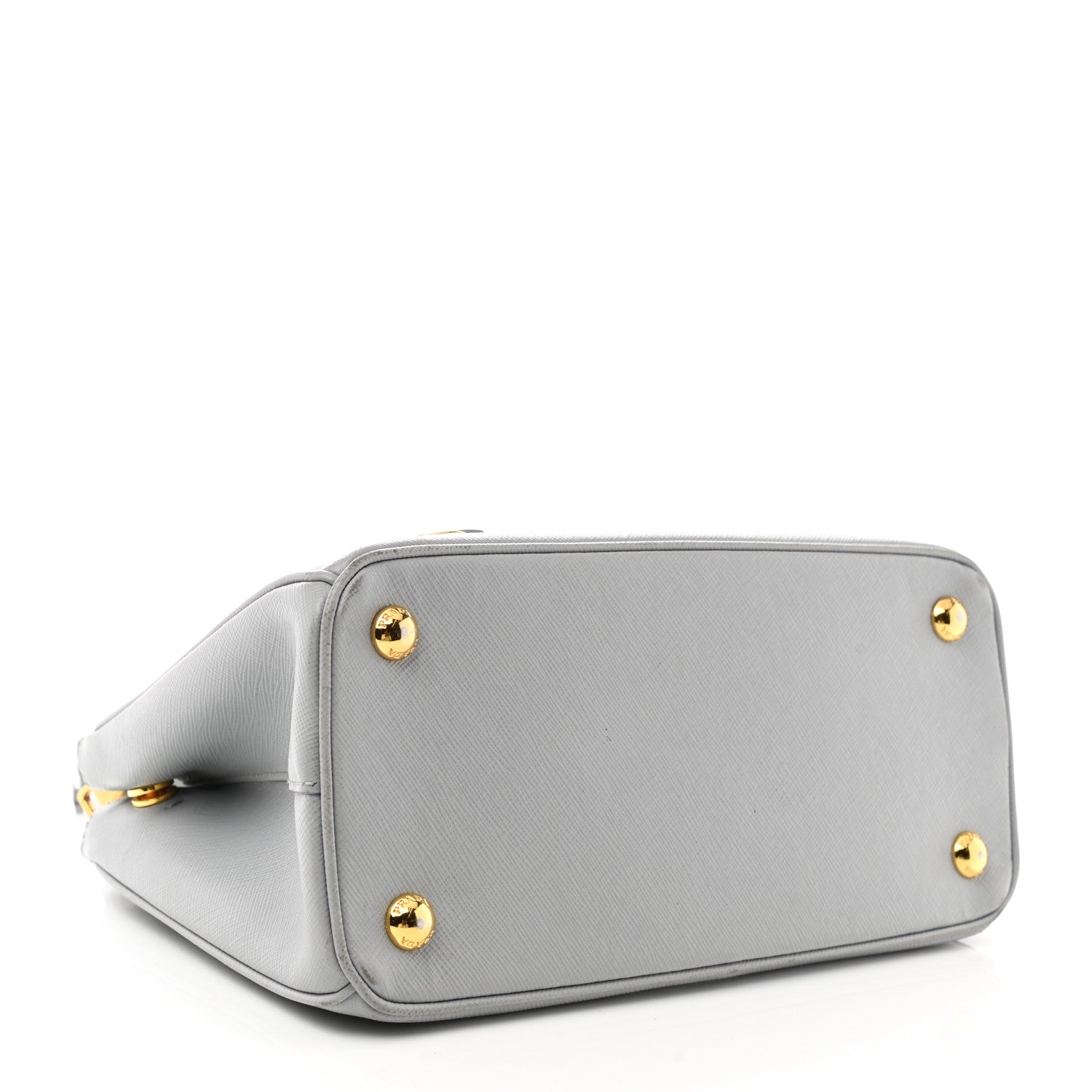 Prada Saffiano Small Galleria Double Zip Tote Granito 4 of 11