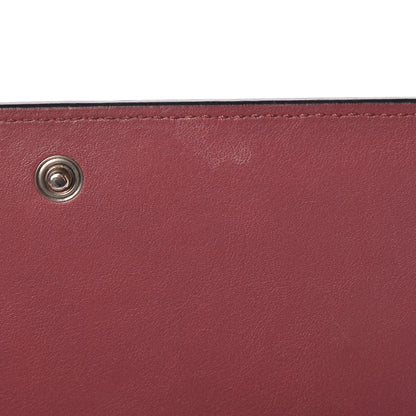 Gucci GG Supreme Monogram Blooms Chain Wallet Beige Multicolor Dry Rose 8 of 14