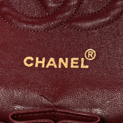 Chanel Lambskin Quilted Medium Double Flap Black 13 of 13
