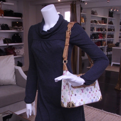Louis Vuitton Monogram Multicolor Boulogne White 2 of 9