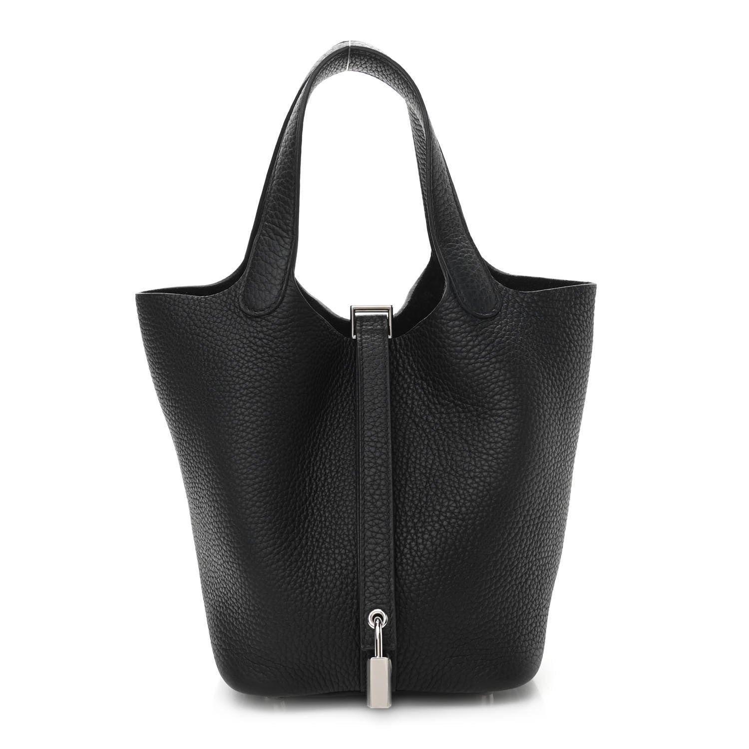 Hermes Taurillon Clemence Picotin Lock 18 PM Black 1 of 10
