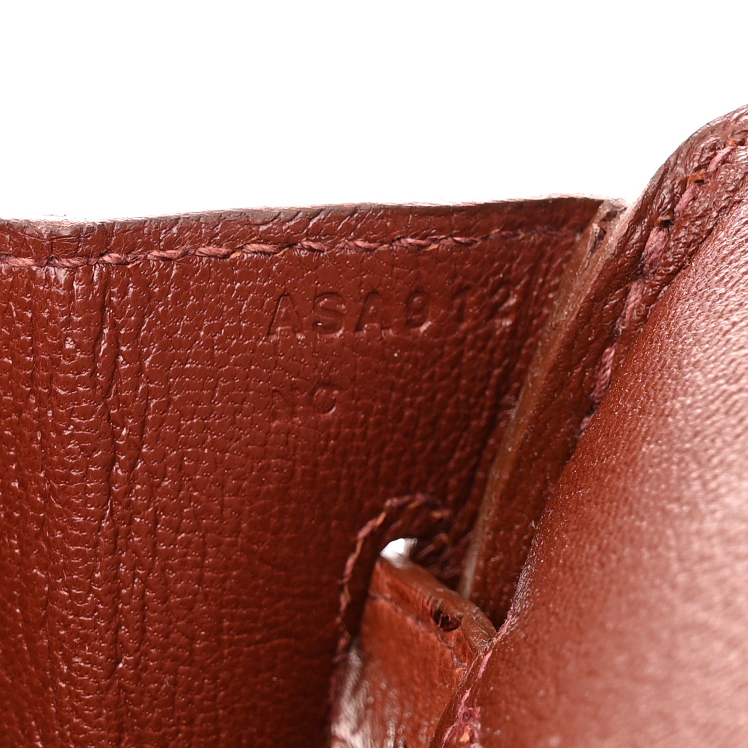 Hermes Ostrich Birkin 30 Brique 7 of 11