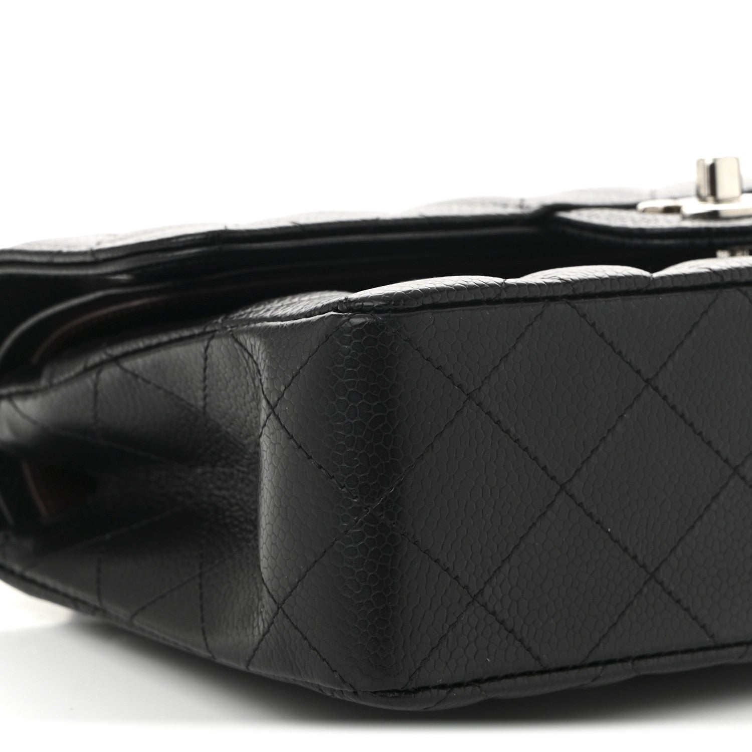 Chanel Caviar Quilted Small Double Flap Black 9 of 12