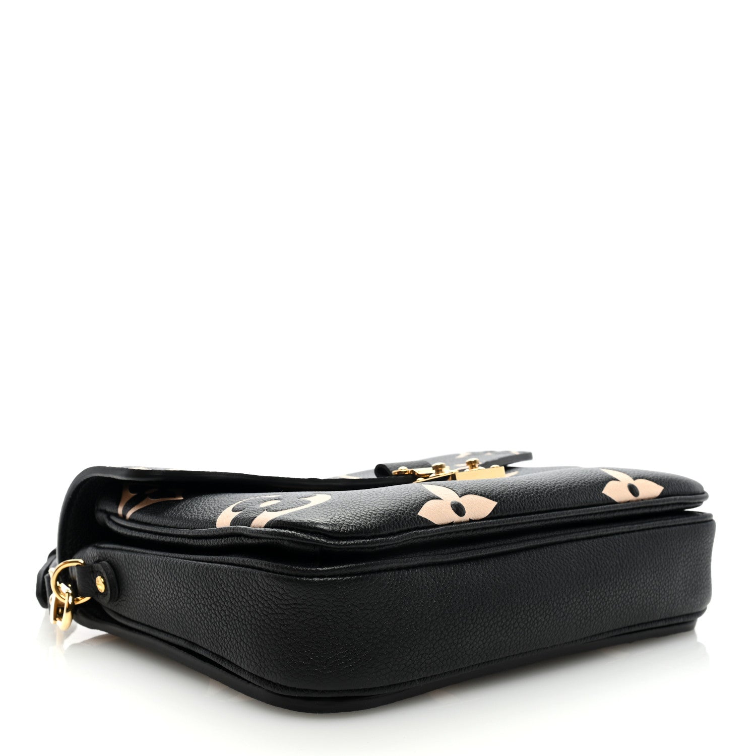Louis Vuitton Empreinte Monogram Giant Pochette Metis Black Beige 4 of 9