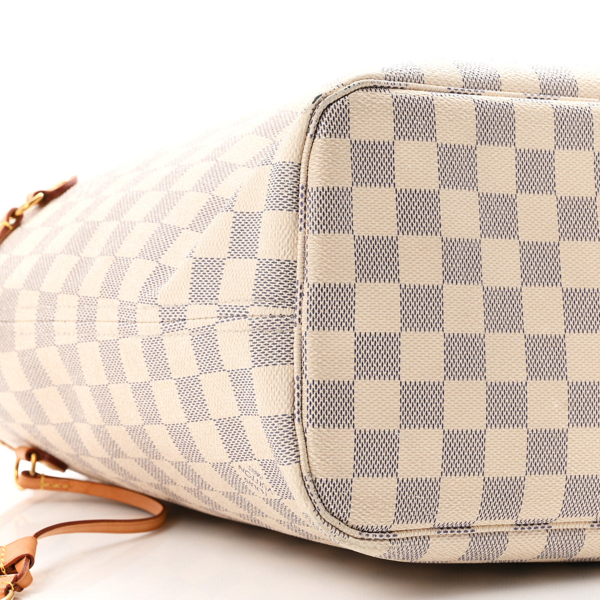 Louis Vuitton Damier Azur Neo Neverfull MM Rose Ballerine 10 of 12