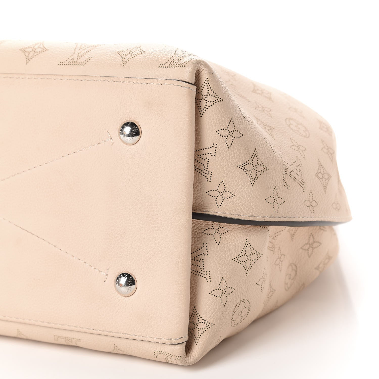 Louis Vuitton Mahina Carmel Hobo Creme 7 of 10