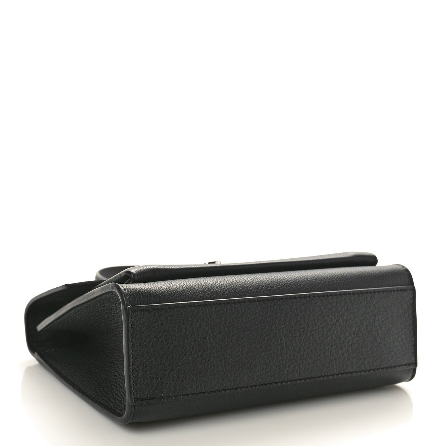 Soft Calfskin My Lockme Chain Bag BB Black