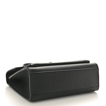 Louis Vuitton Soft Calfskin My Lockme Chain Bag BB Black 4 of 9
