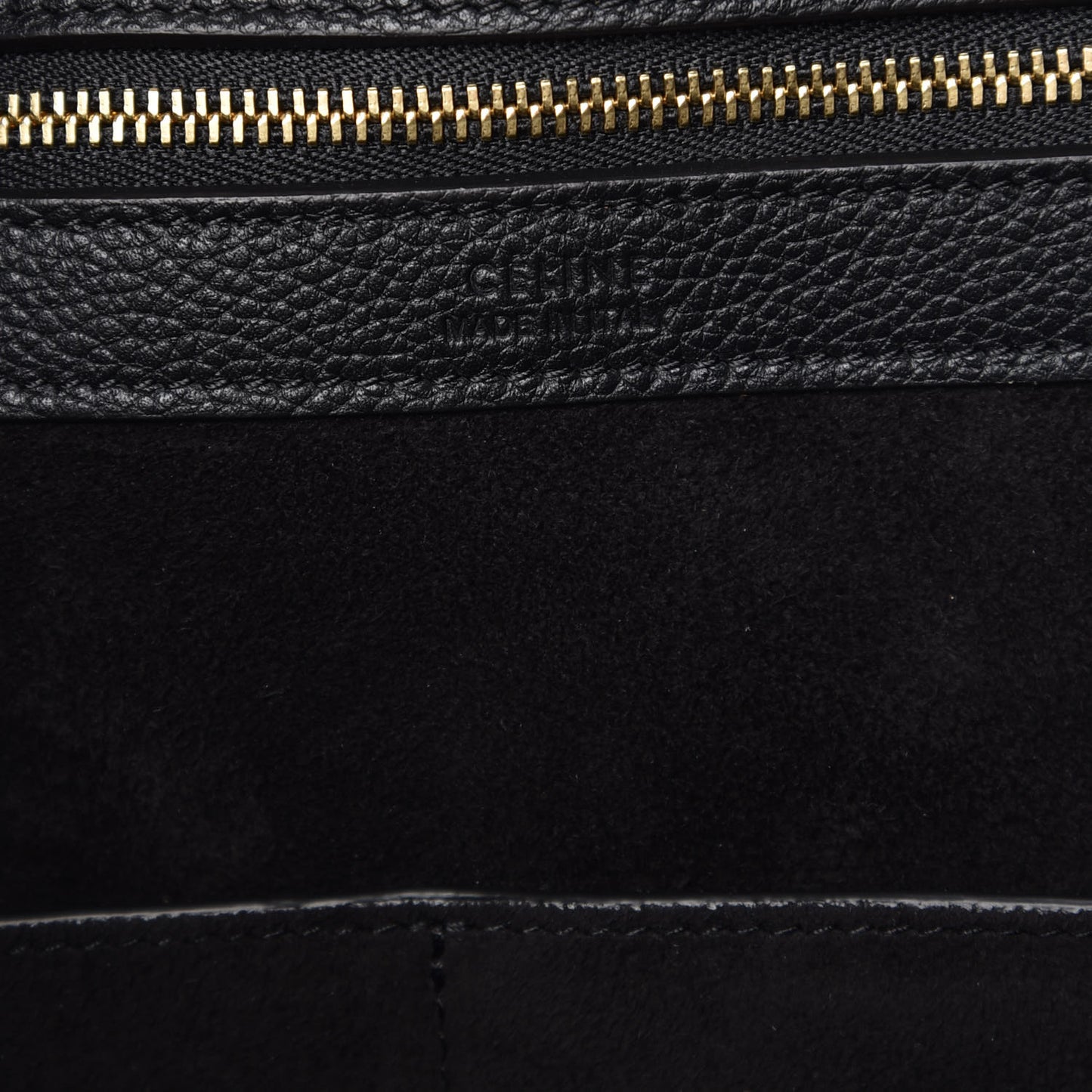 Soft Grained Calfskin Medium Belt Cabas Phantom Black