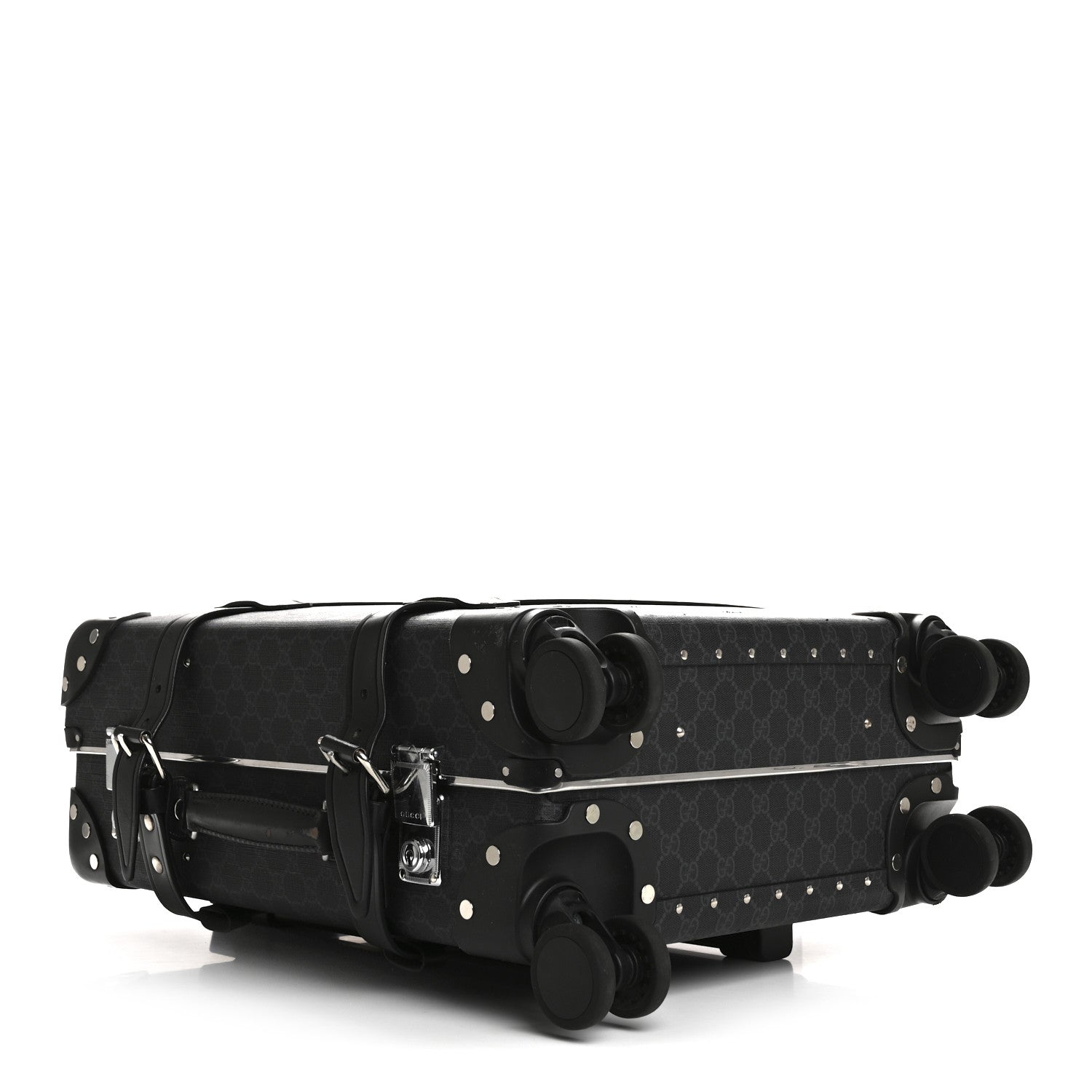 Gucci GG Supreme Monogram Globe-Trotter Carry-On Black 3 of 18