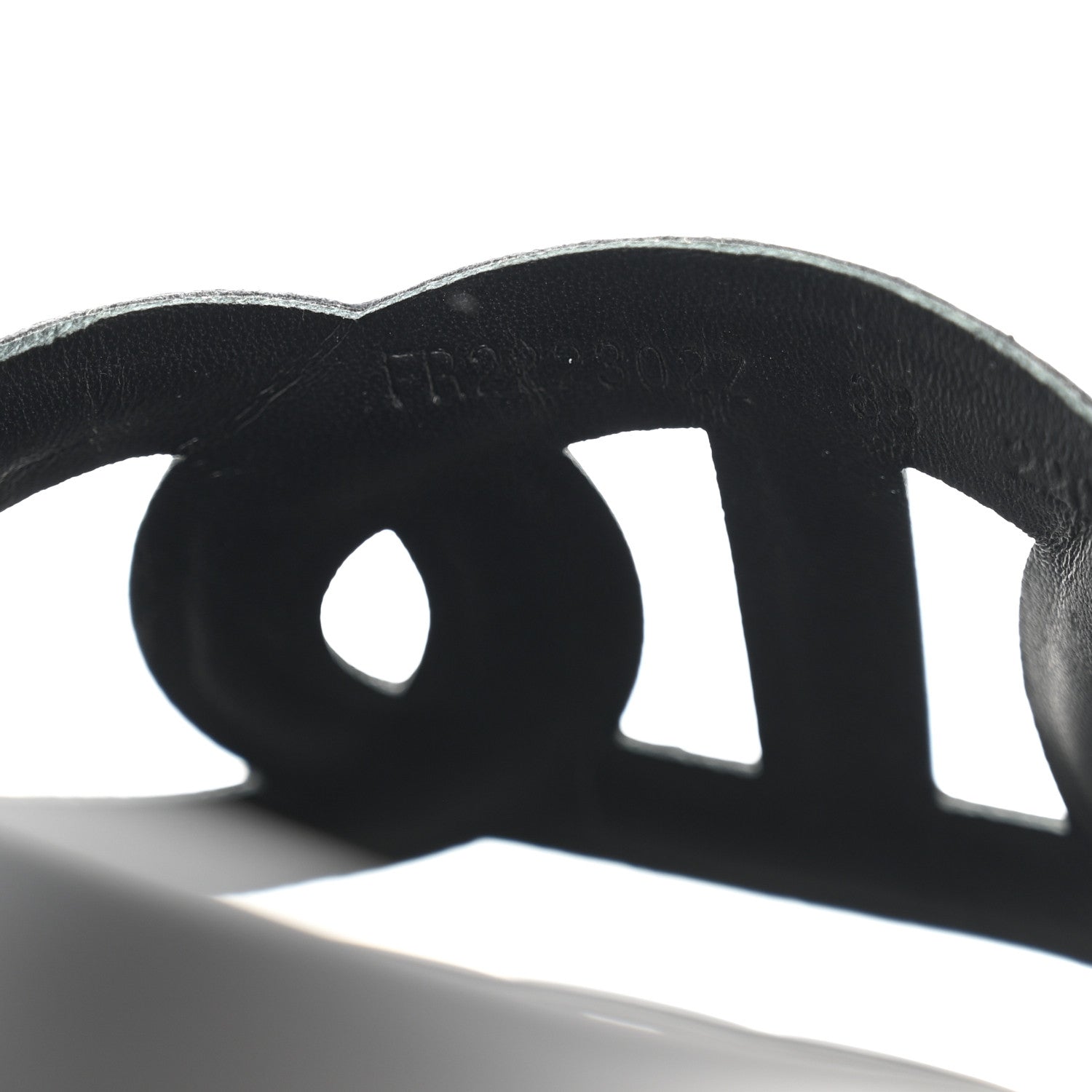 Hermes Nappa Extra Sandals 38 Black 9 of 9