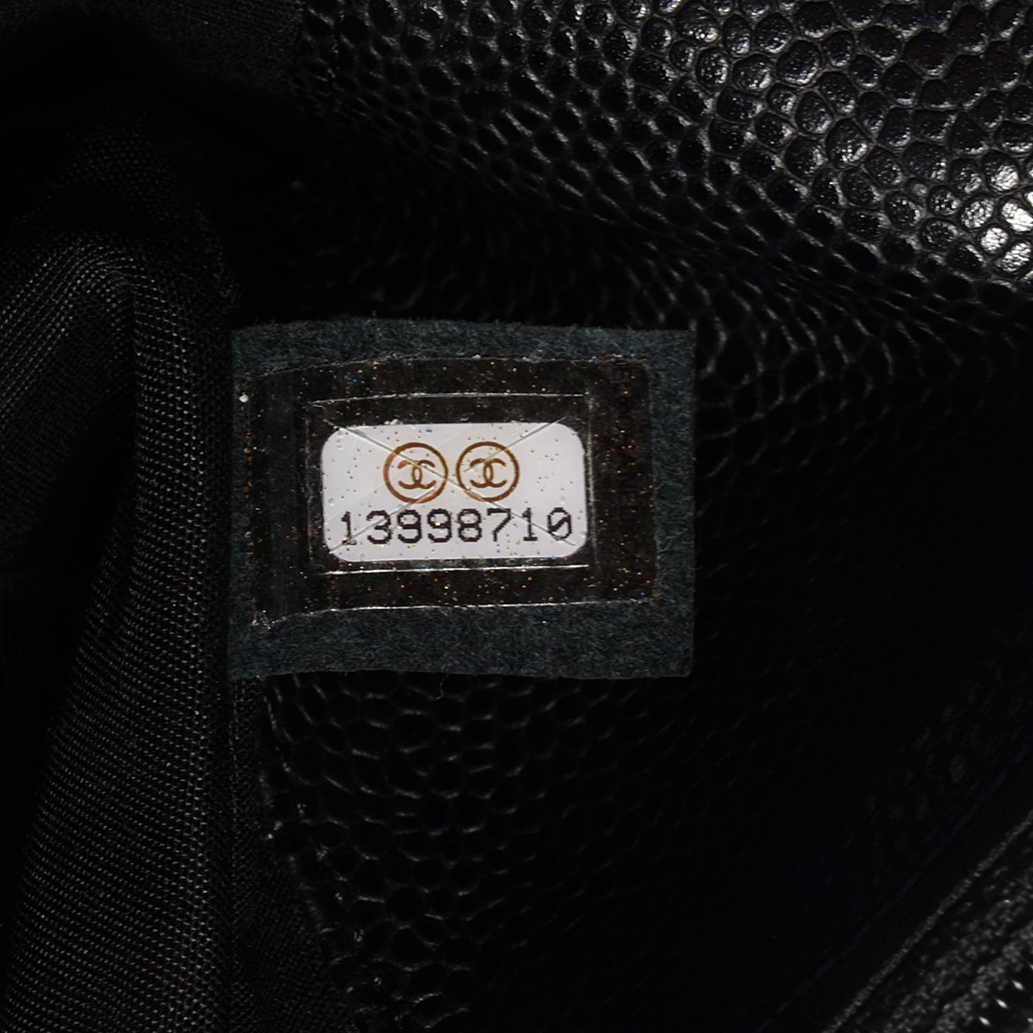Chanel Caviar Half Moon Wallet On Chain WOC Black 9 of 9