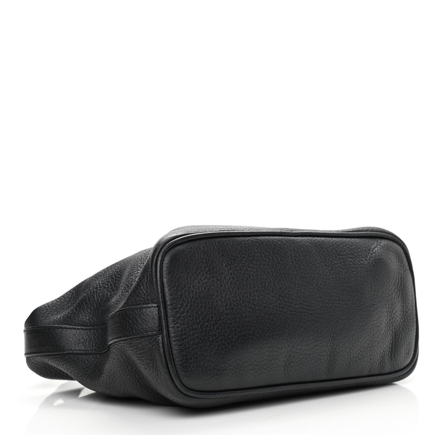 Bottega Veneta Cervo Deerskin Braided Shoulder Bag Black 4 of 9