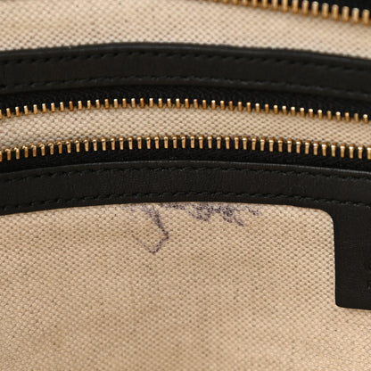 Gucci Guccissima Medium Bree Zippered Tote Black 8 of 16