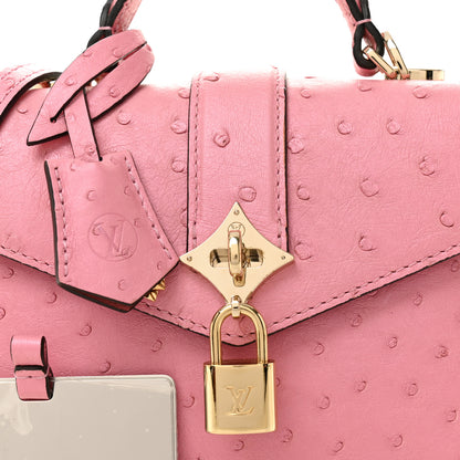 Louis Vuitton Ostrich Rose Des Vents Mini Pink 8 of 10