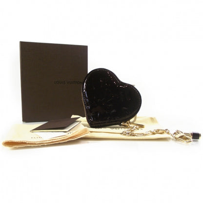 Louis Vuitton Vernis Coeur Heart Coin Purse Amarante 2 of 7