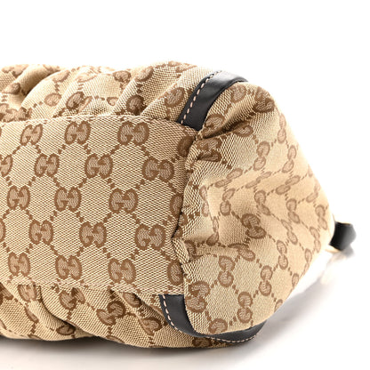 Gucci Monogram Medium D Gold Ring Hobo Dark Brown 9 of 9