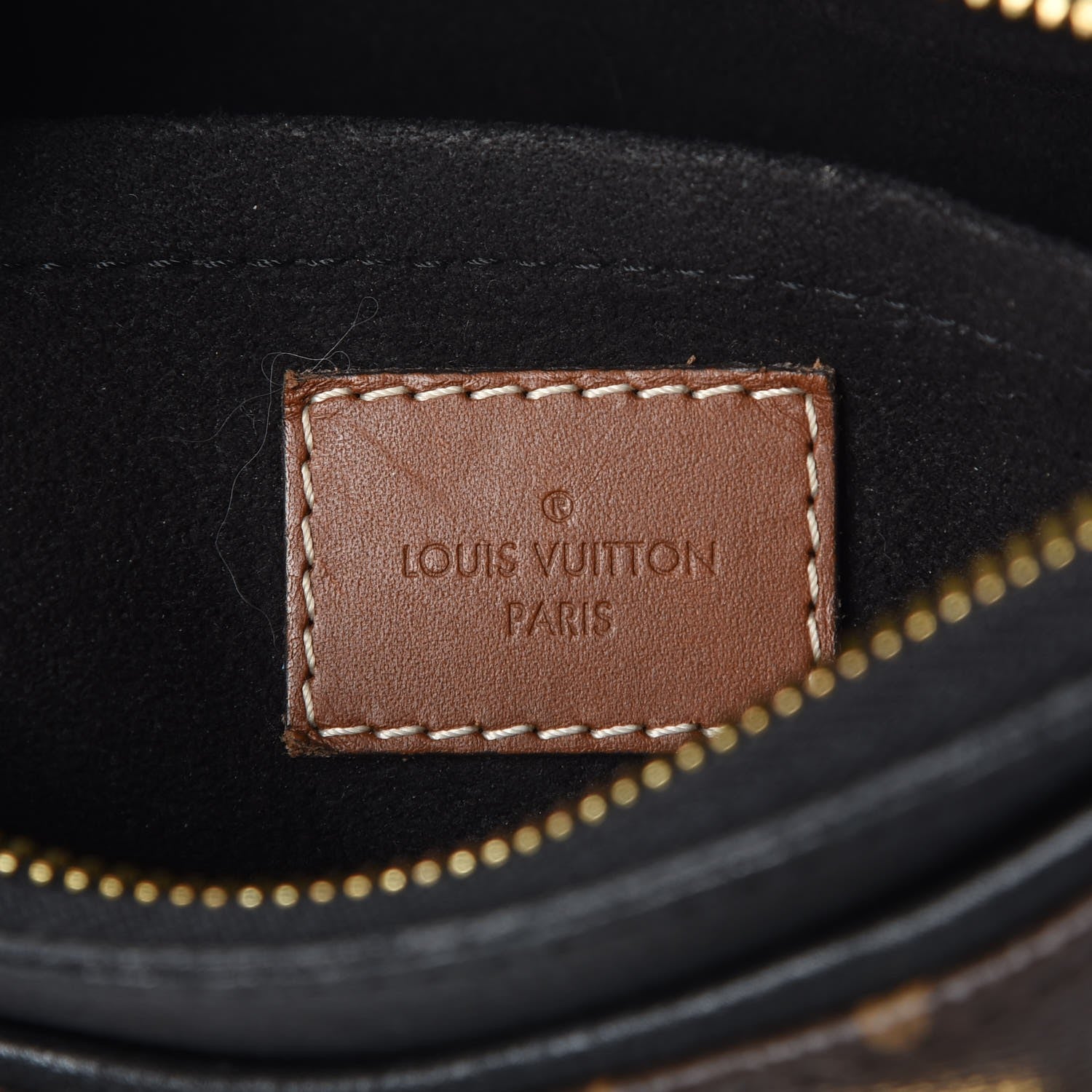 Louis Vuitton Monogram Pallas BB Black 6 of 7