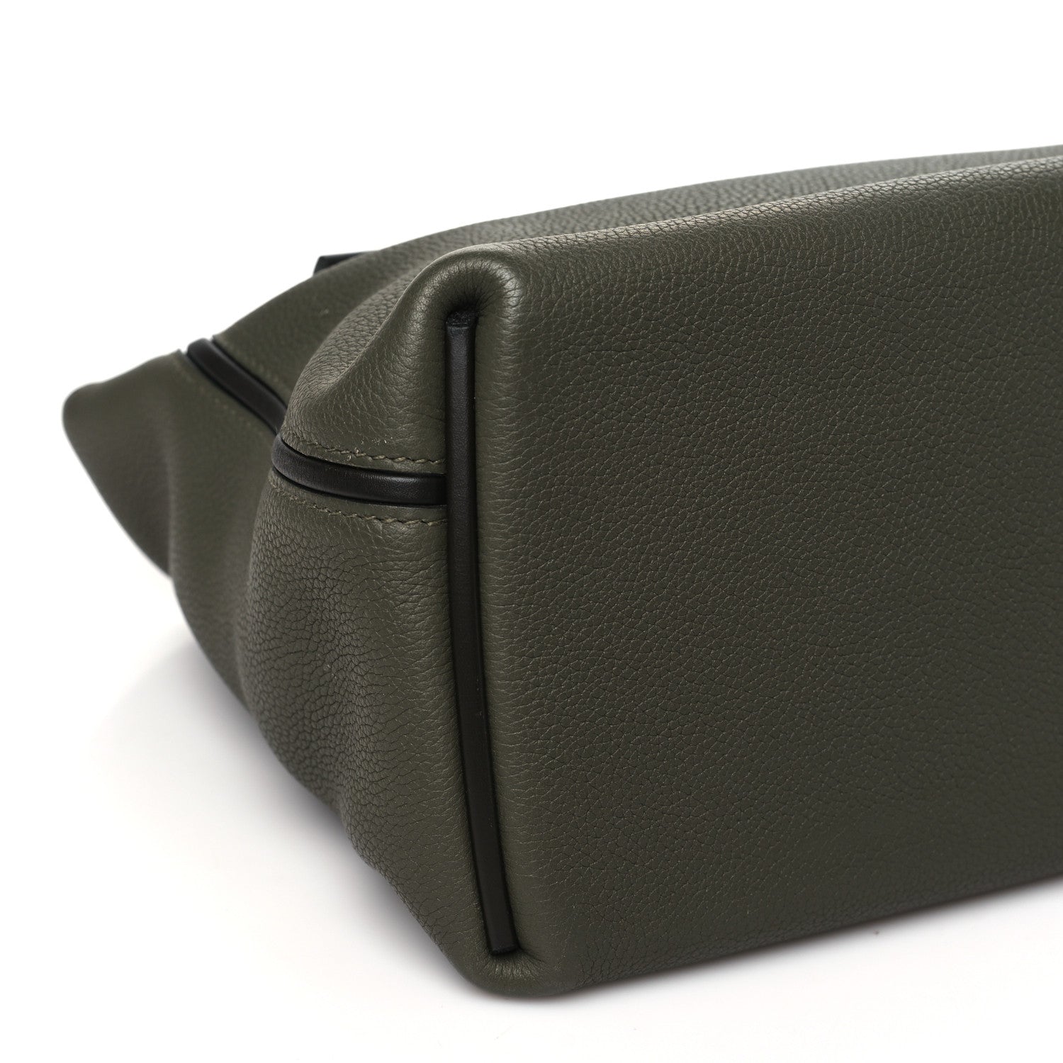 Hermes Taurillon Maurice Swift 24/24 29 Vert Olive Vert Bronze 9 of 10