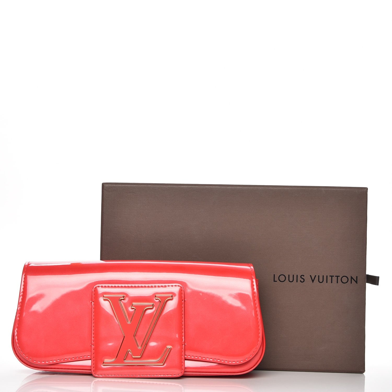 Louis Vuitton Patent Sobe Clutch Grenadine 10 of 10
