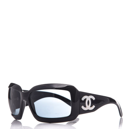 Chanel Mother of Pearl CC Sunglasses 5076-H Black 1 of 2