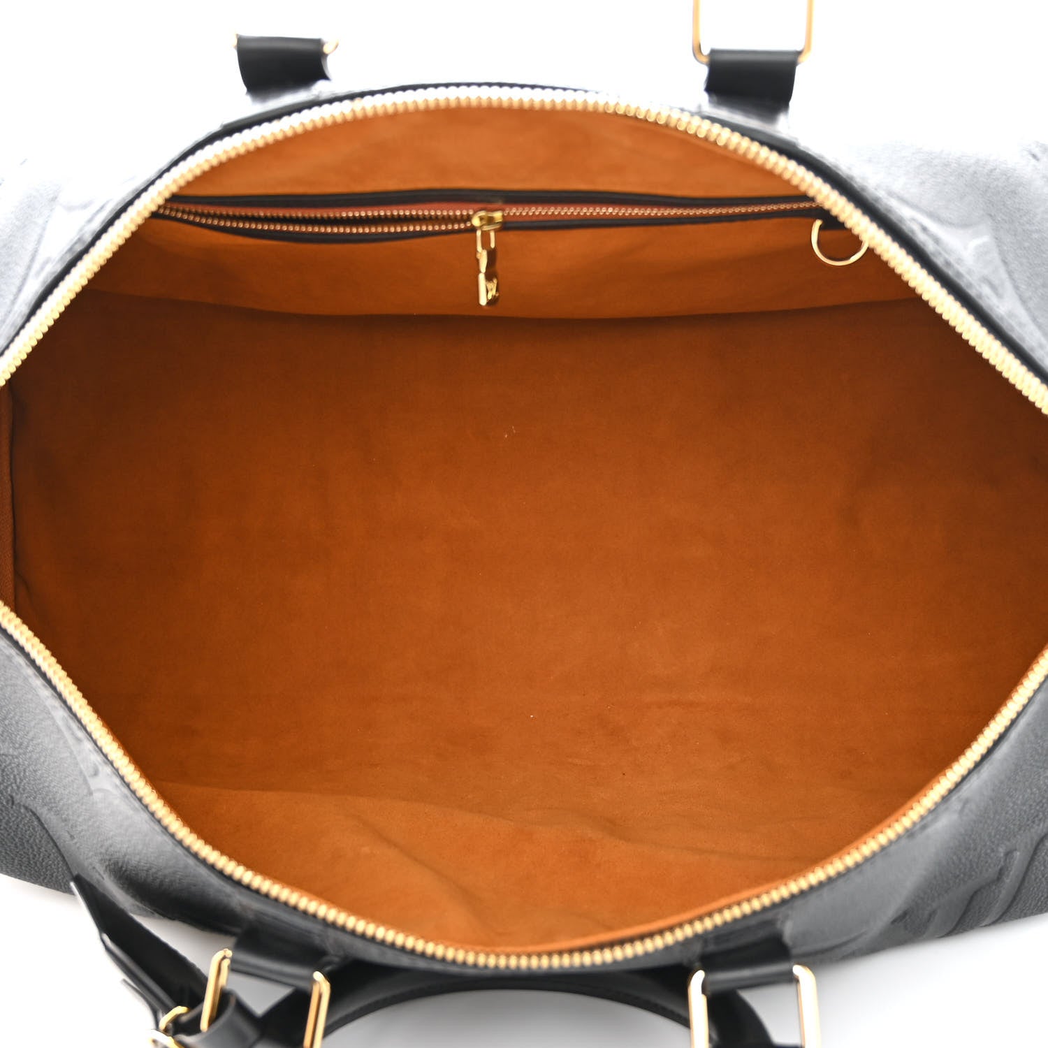 Louis Vuitton Empreinte Monogram Giant Keepall Bandouliere 45 Black 5 of 9