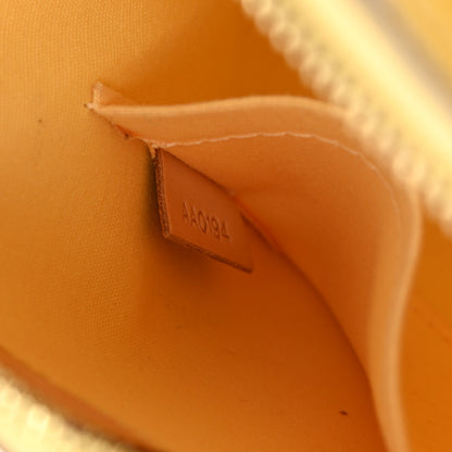 Louis Vuitton Vernis Alma BB Citrine 7 of 10