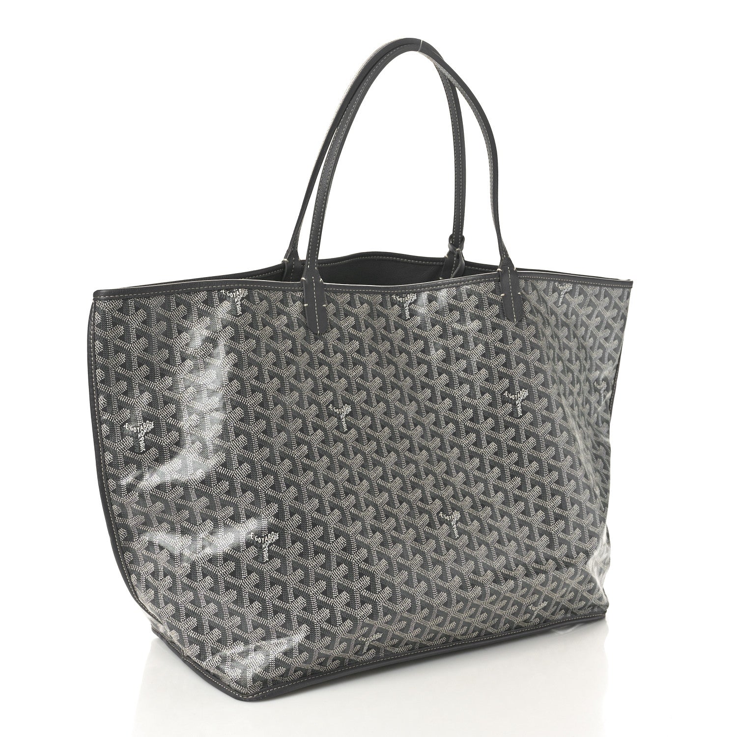 Goyard Goyardine Reversible Anjou GM Grey 5 of 15