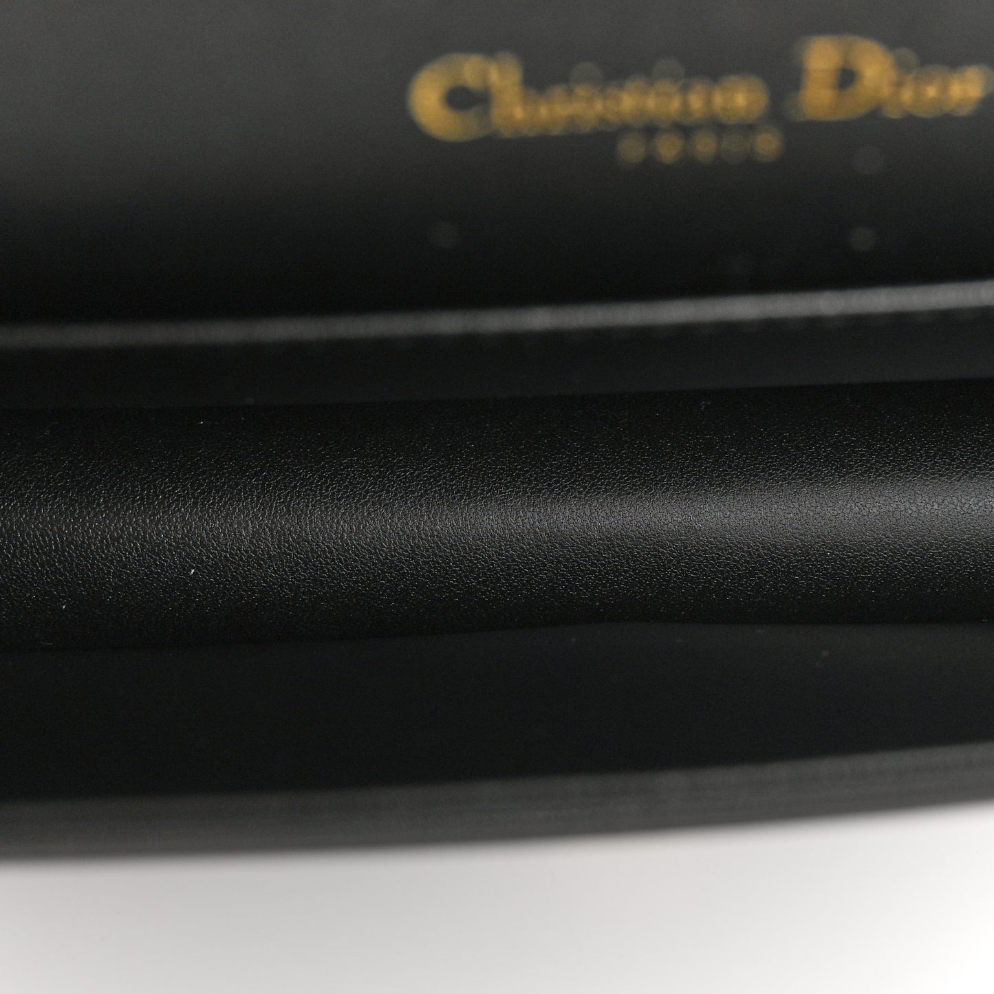 Lambskin Cannage Lady Dior Pouch Black