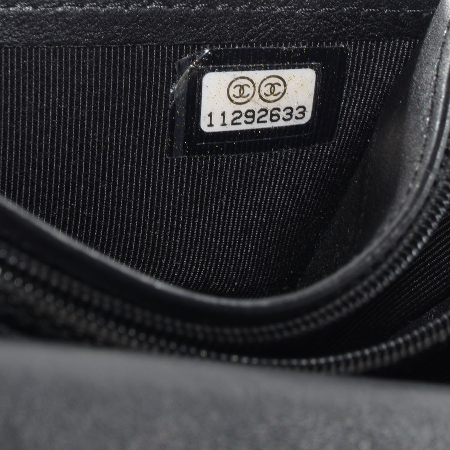 Chanel Leather Yen Wallet Black 7 of 7