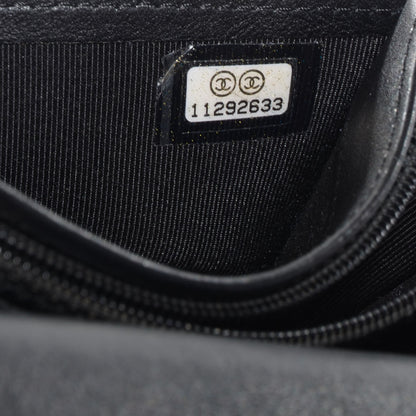 Chanel Leather Yen Wallet Black 7 of 7