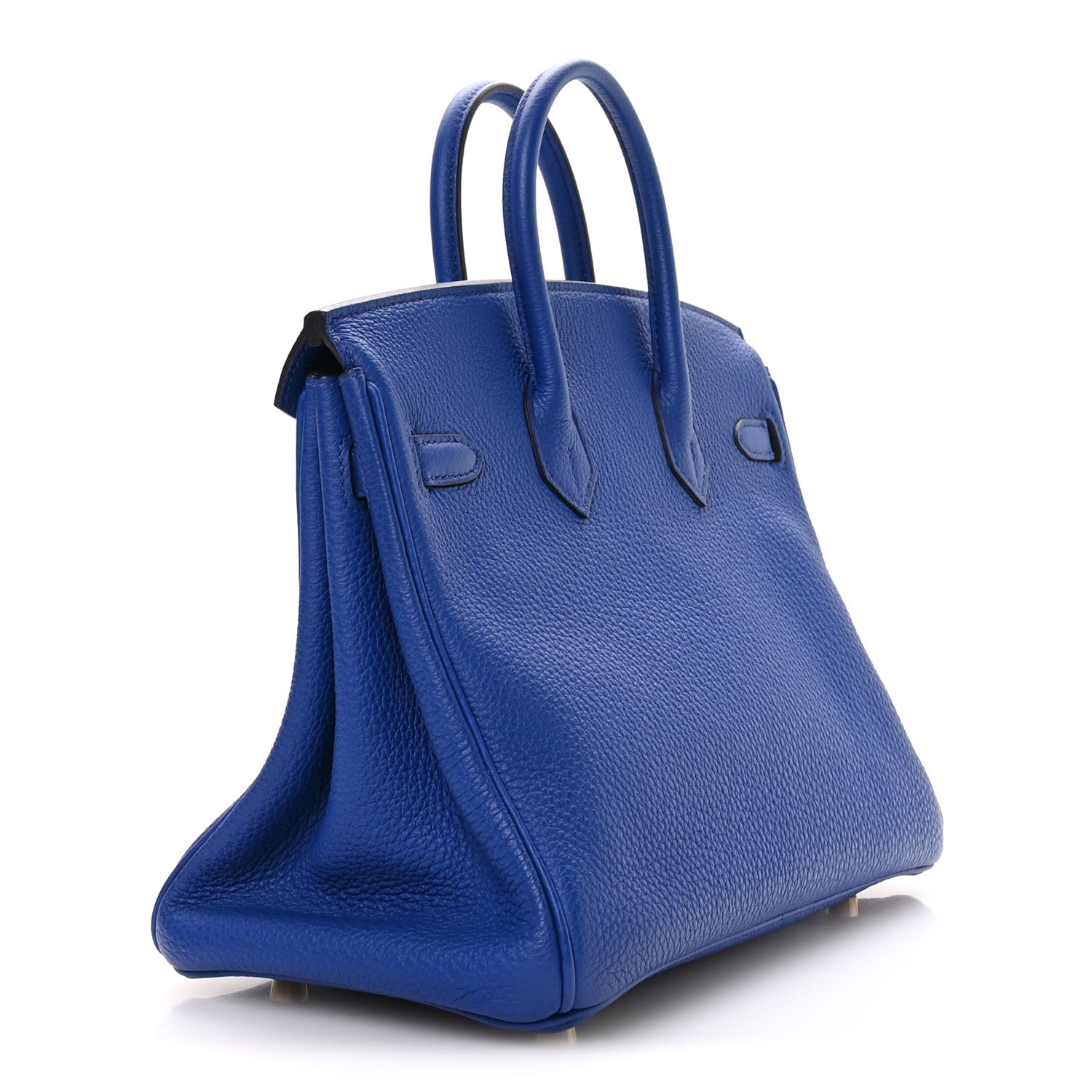 Hermes Togo Birkin 25 Bleu Electrique 3 of 11
