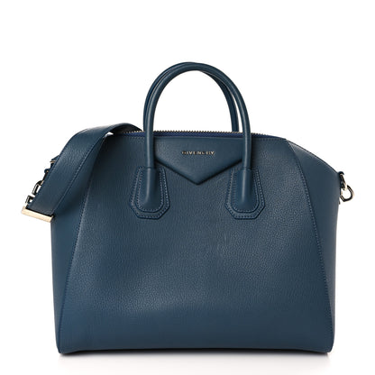 Givenchy Sugar Goatskin Medium Antigona Mineral Blue 1 of 9