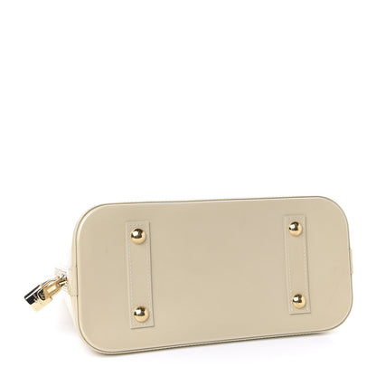 Louis Vuitton Vernis Alma PM Blanc Corail 4 of 10