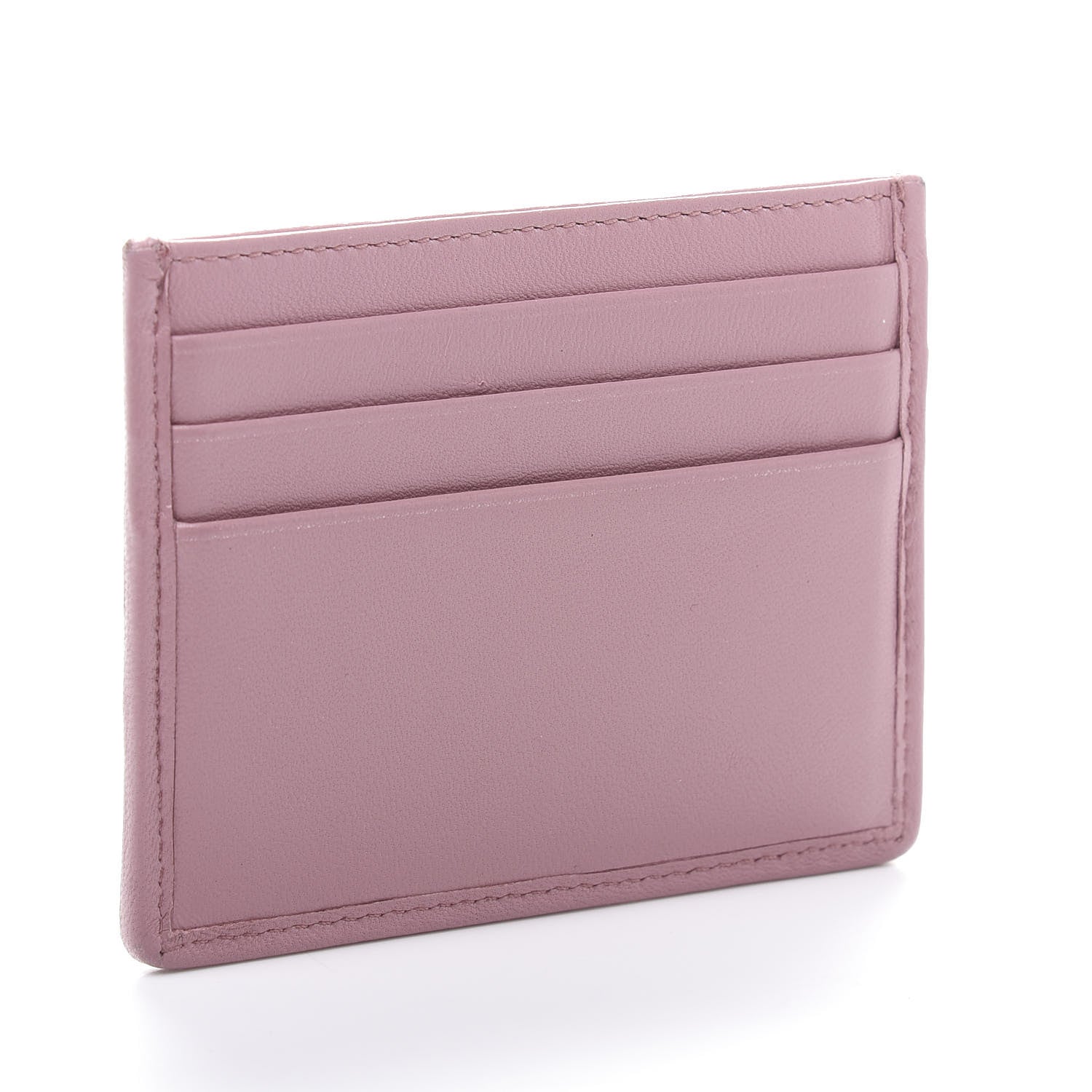 Prada Nappa Impunture Logo Card Holder Petalo 3 of 10