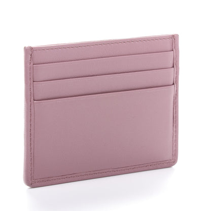 Prada Nappa Impunture Logo Card Holder Petalo 3 of 10