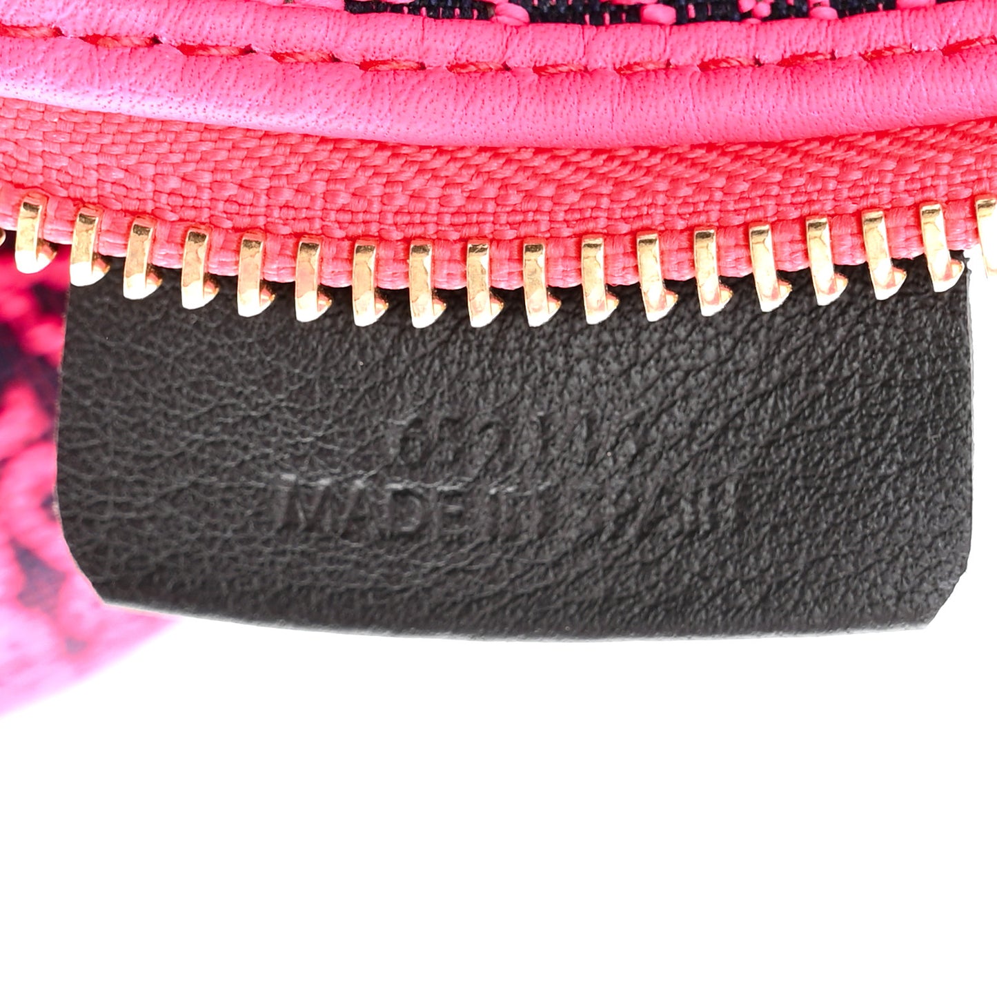 Jacquard Anagram Calfskin Small Cubi Bag Pink