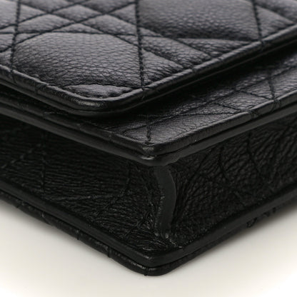 Christian Dior Supple Calfskin Caro Belt Bag Black 8 of 10