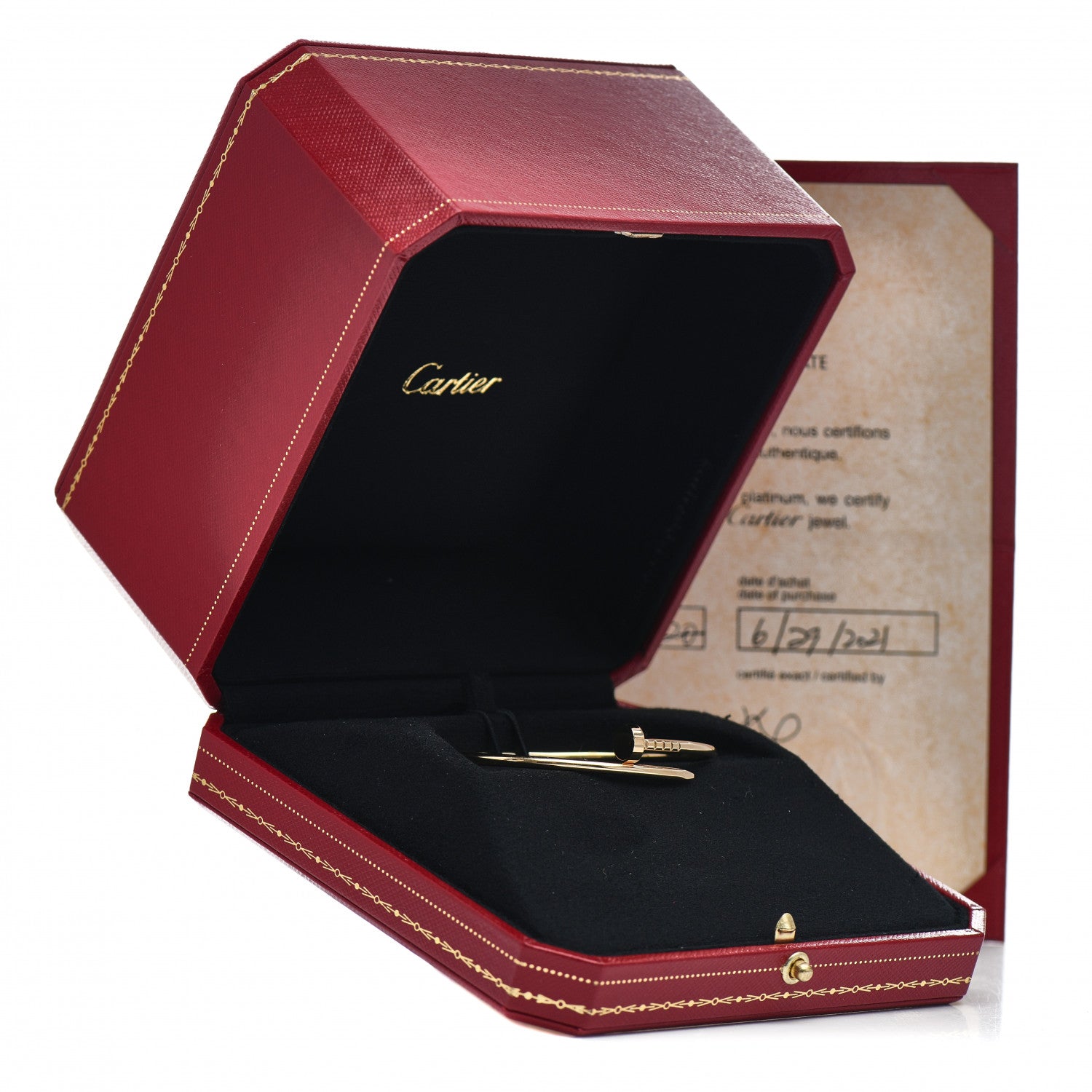 Cartier 18K Yellow Gold Small Juste Un Clou Bracelet 15 5 of 5