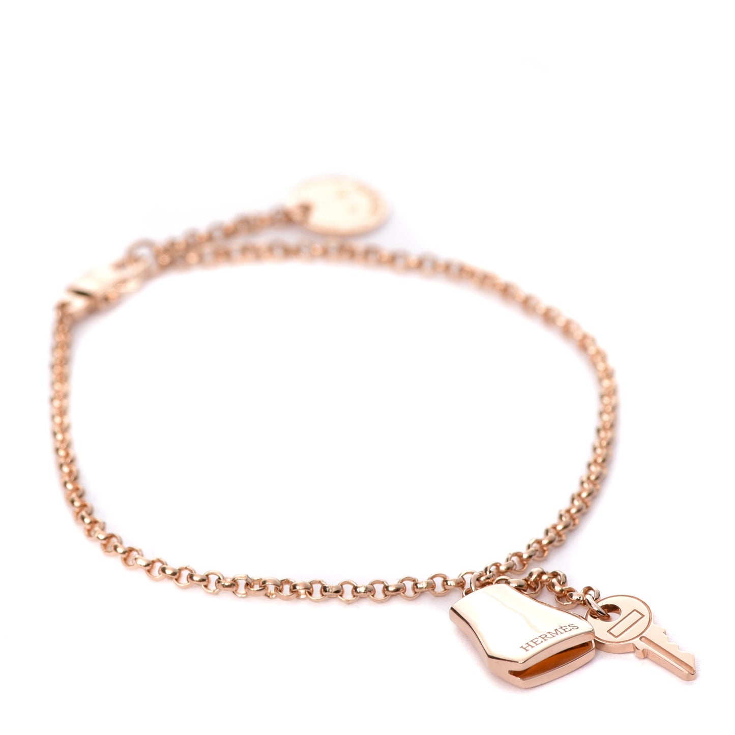 18K Rose Gold PM Kelly Clochette Bracelet SH