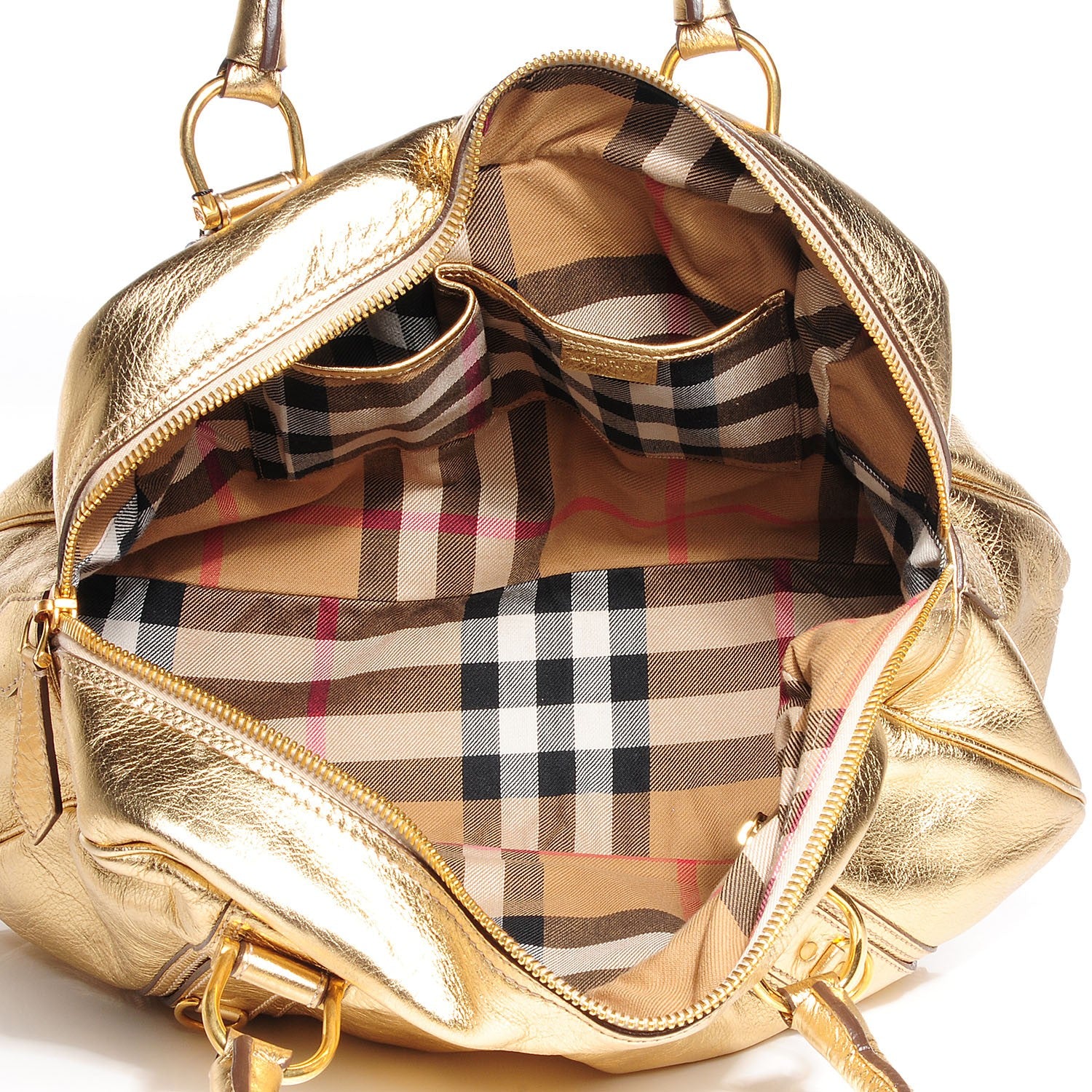 Burberry Leather Ashbury Gold 8 of 8