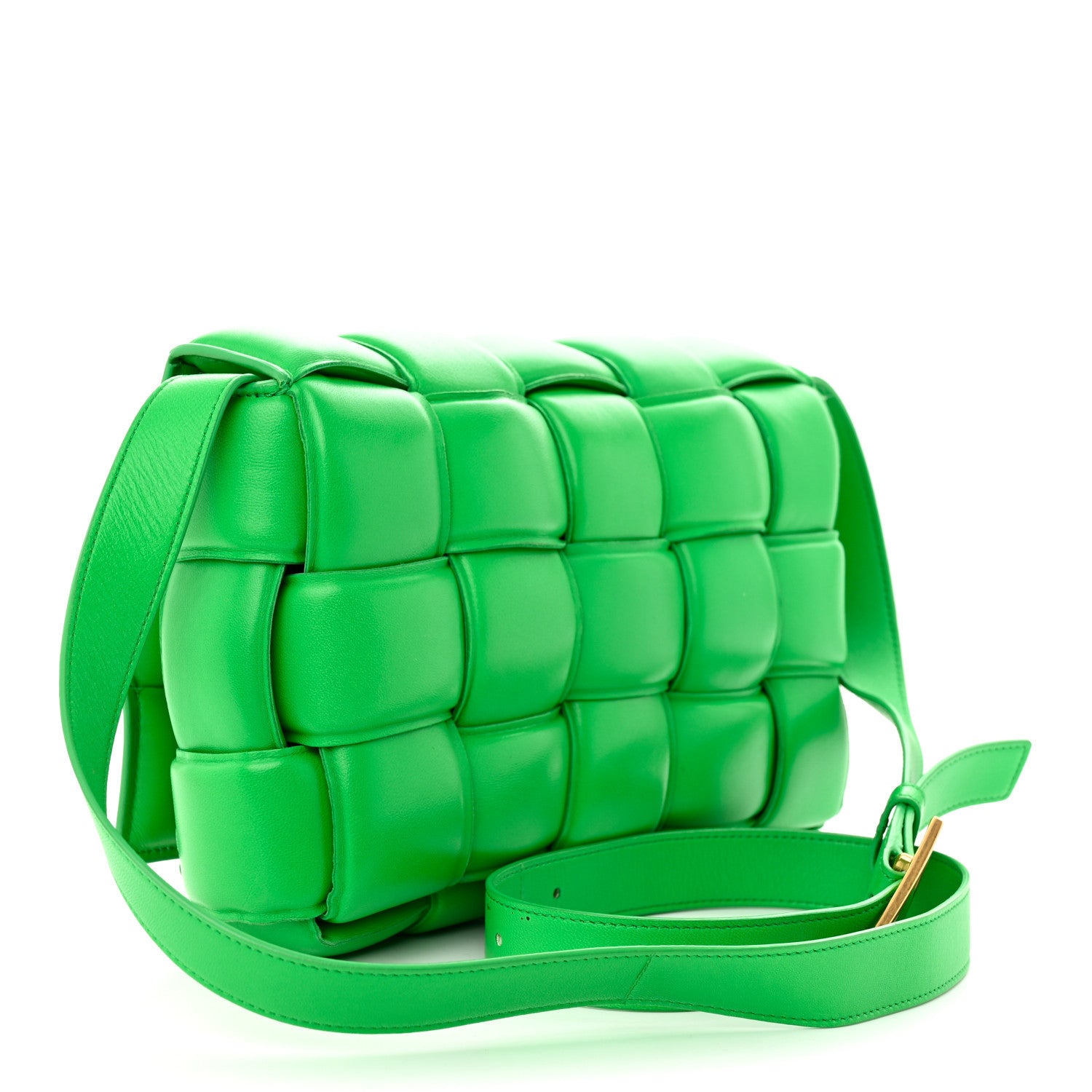 Bottega Veneta Nappa Maxi Intreccio Padded Cassette Crossbody Bag Parakeet 3 of 10