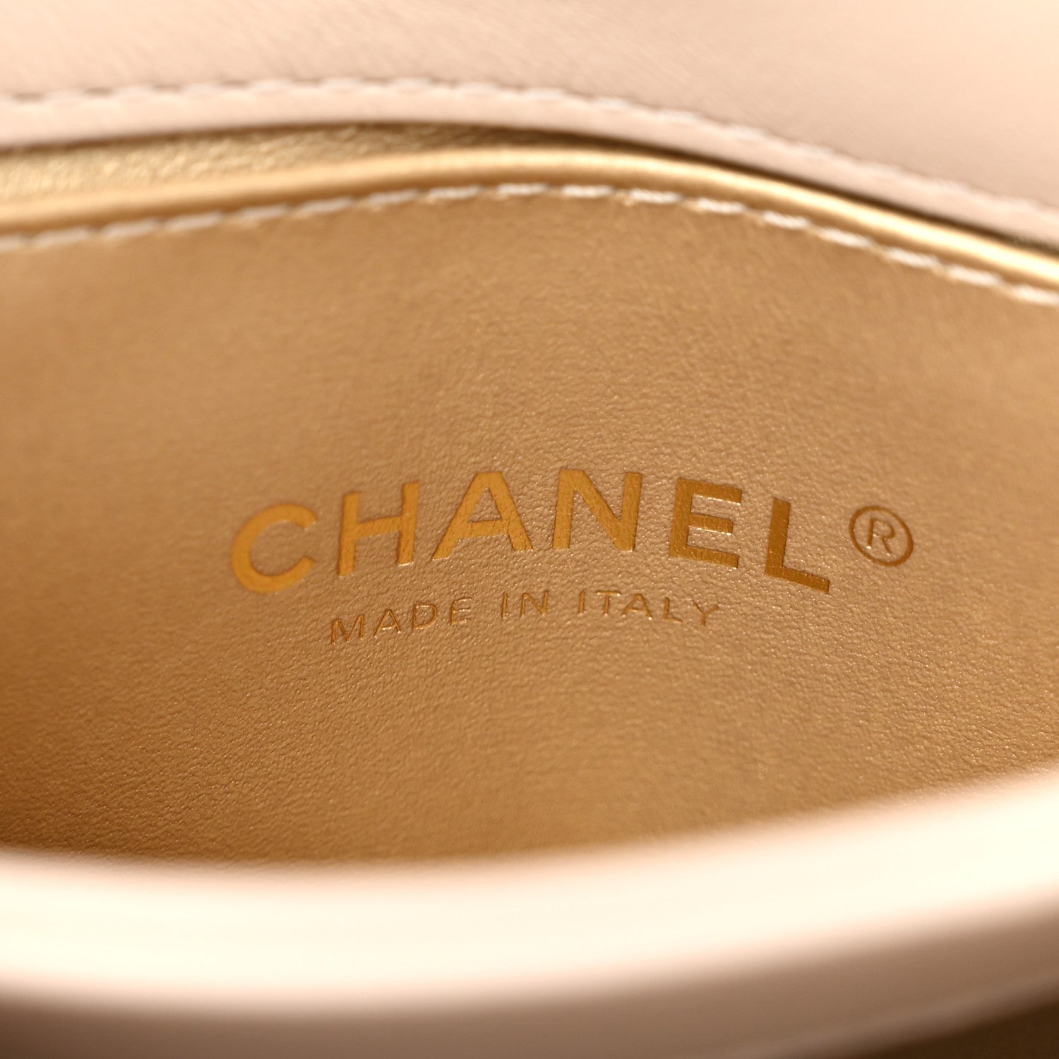 Chanel Lambskin Quilted Small Trendy Top Handle Bag Beige 6 of 10