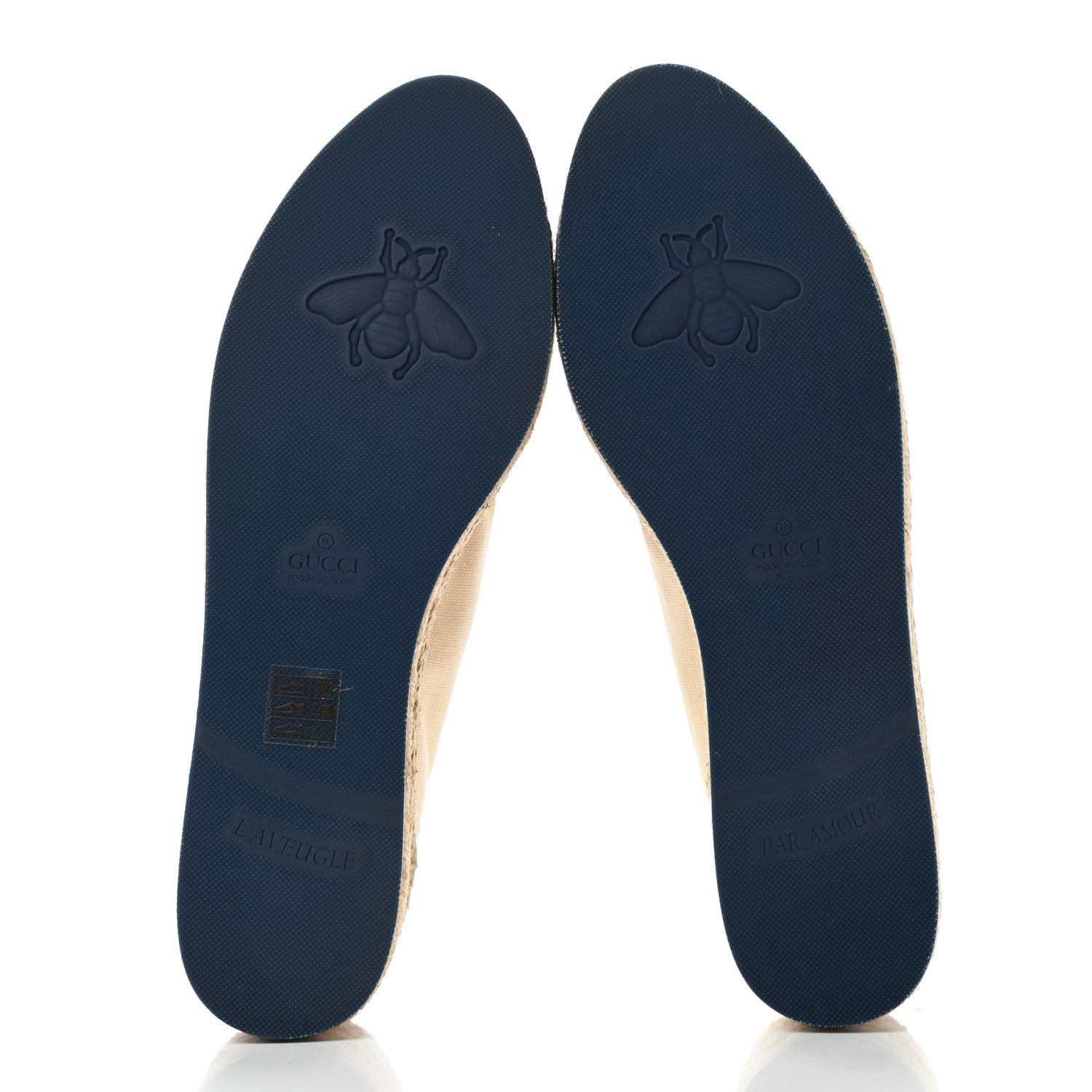 Gucci Canvas Logo Lace-Up Platform Espadrilles 40 Greggio Grege 5 of 11