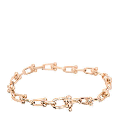 Tiffany 18K Rose Gold Small HardWear Link Bracelet 3 of 4